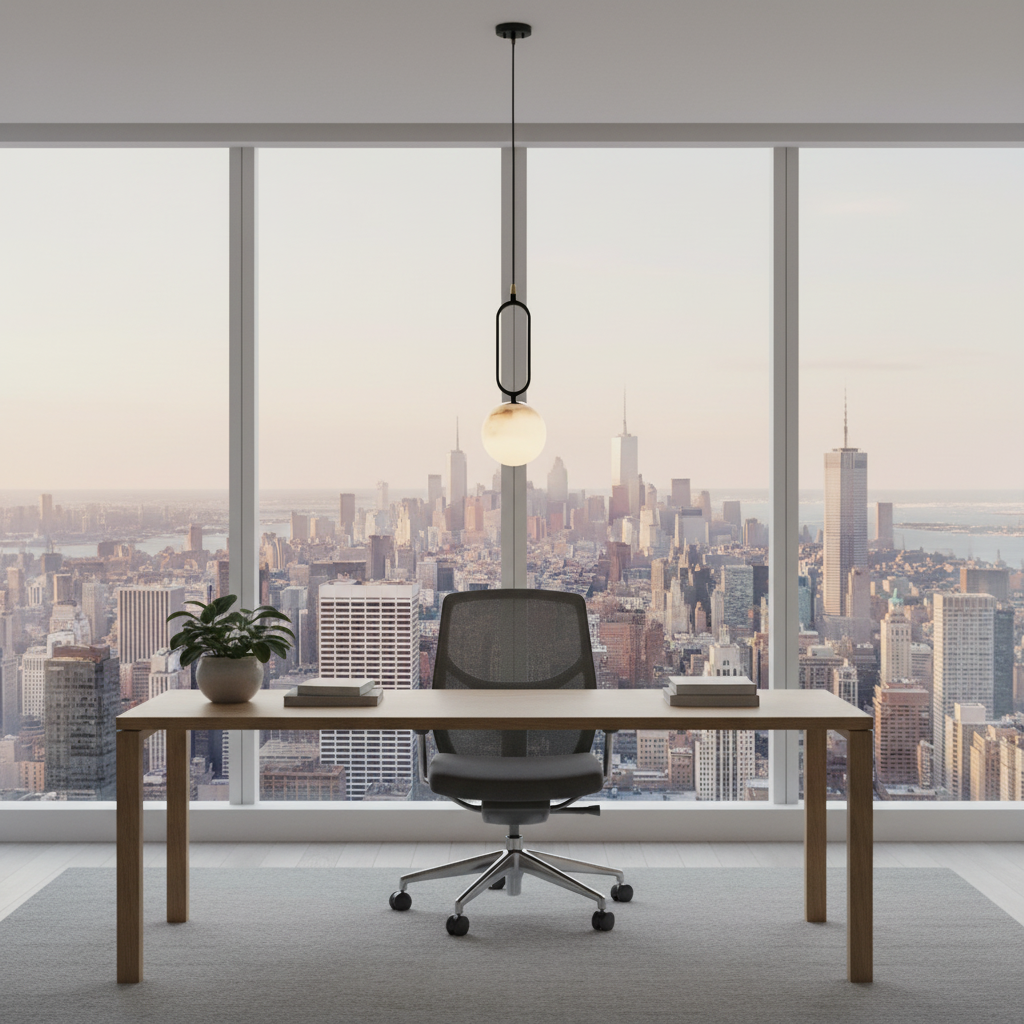 Albasten Ovale Ring | Hanglamp