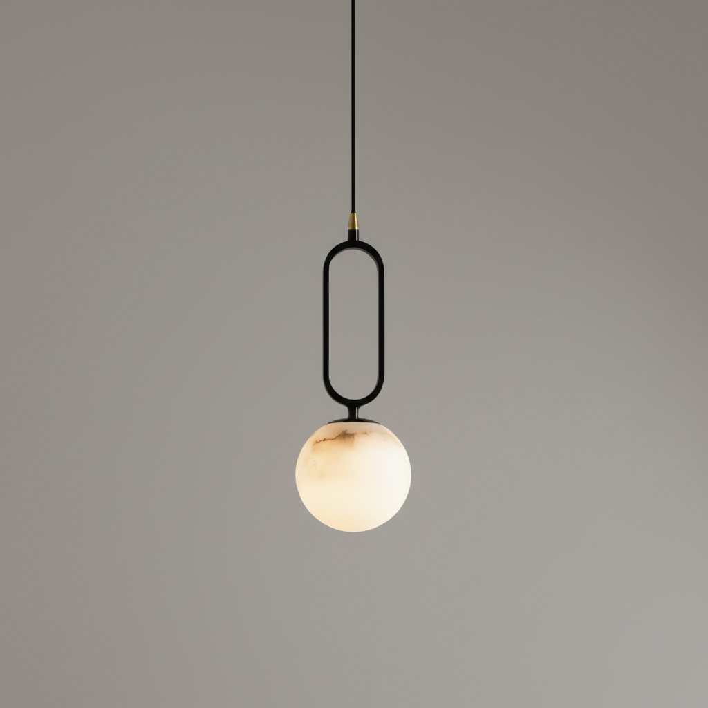 Albasten Ovale Ring | Hanglamp