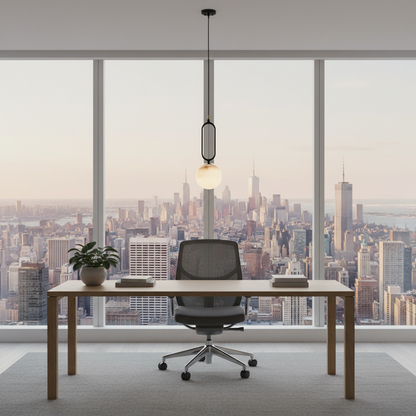 Albasten Ovale Ring | Hanglamp