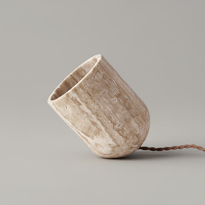 Amidori | Travertijn Tafellamp