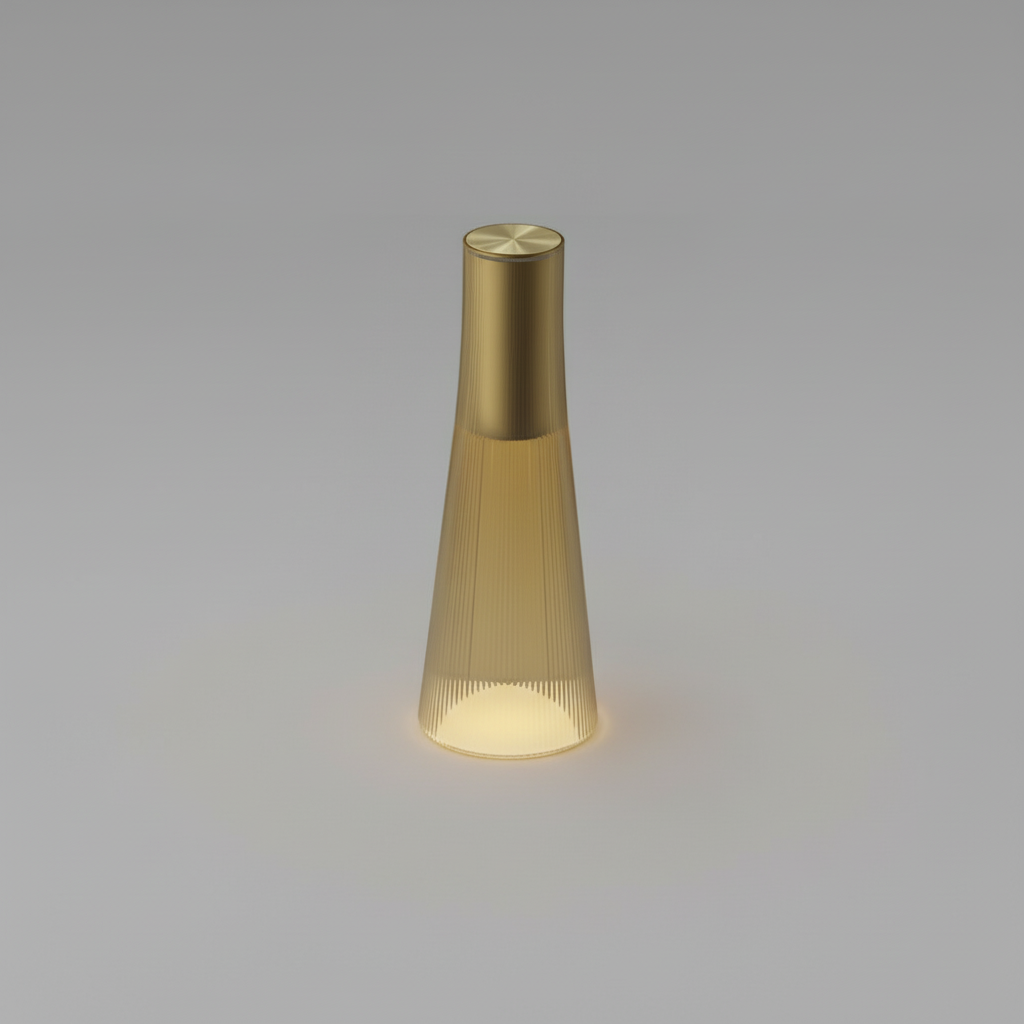 Candel | Draadloze Oplaadbare Tafellamp met Dimbare Aanraakbediening